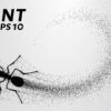 وکتور مورچه – وکتور نقطه ای