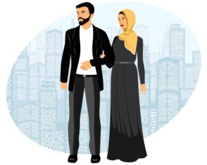 وکتور زن و شوهر وکتور زوج مسلمان