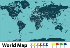وکتور نقشه و اطلس جهان