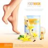 وکتور ماسک پا و محصولات آرایشی بهداشتی زنانه – وکتور مراقبت از پوست پا