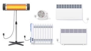 5 وکتور فن کویل رادیاتور بخاری برقی - وکتور سیستمهای گرمایشی و تهویه هوا